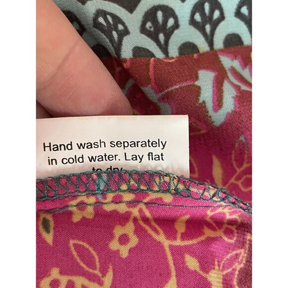 Earthbound Trading Dress XL T Strap Racerback Boho Hippie Gypsy Peasant Granola - Picture 6 of 9